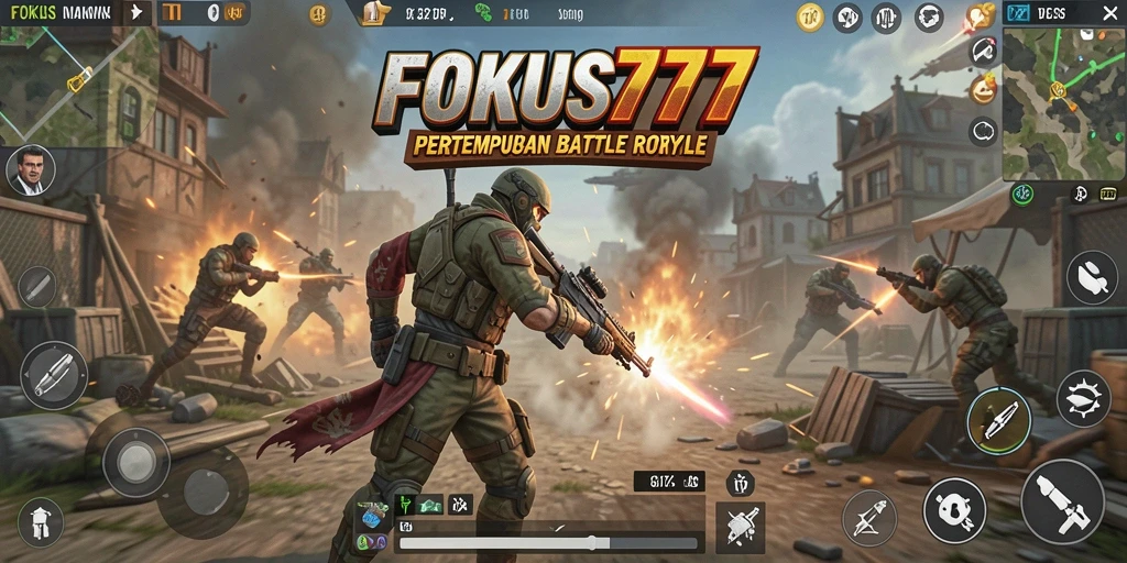 Cuplikan FOKUS777 sebelum APK Battle Royale dipasang.